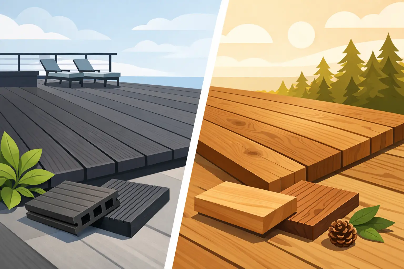 WPC Decking vs Wood: Which Fits Best?