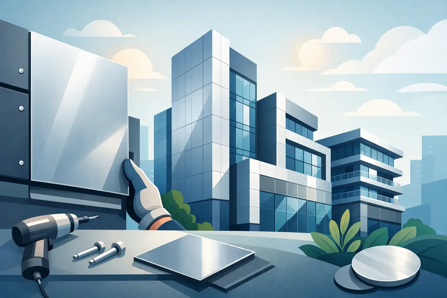 Benefits of Aluminum Cladding for Modern Buildings
